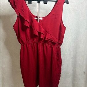 Maurices Dress in Vibrant Red
